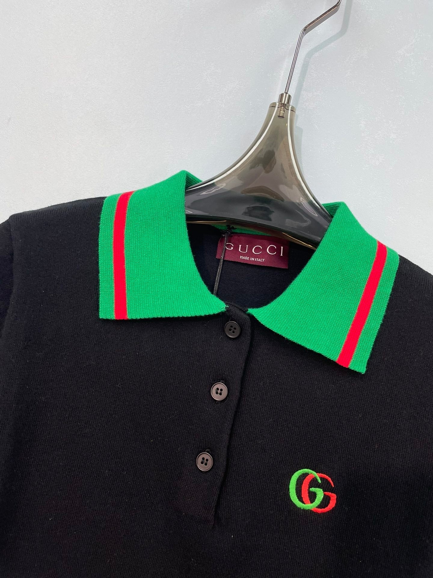 GUCCI 26S SHORT-SLEEVE KNIT TOP 446