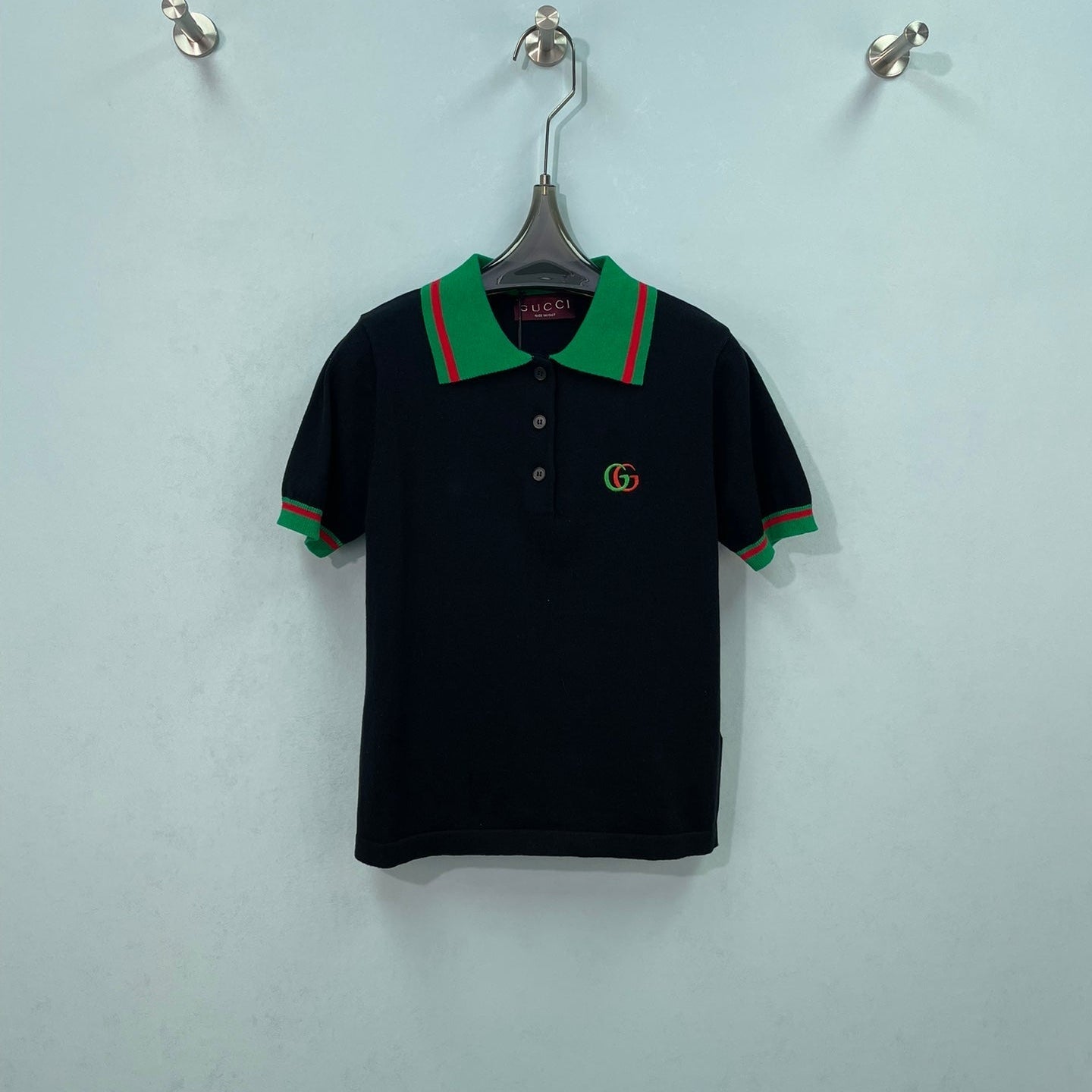 GUCCI 26S SHORT-SLEEVE KNIT TOP 446