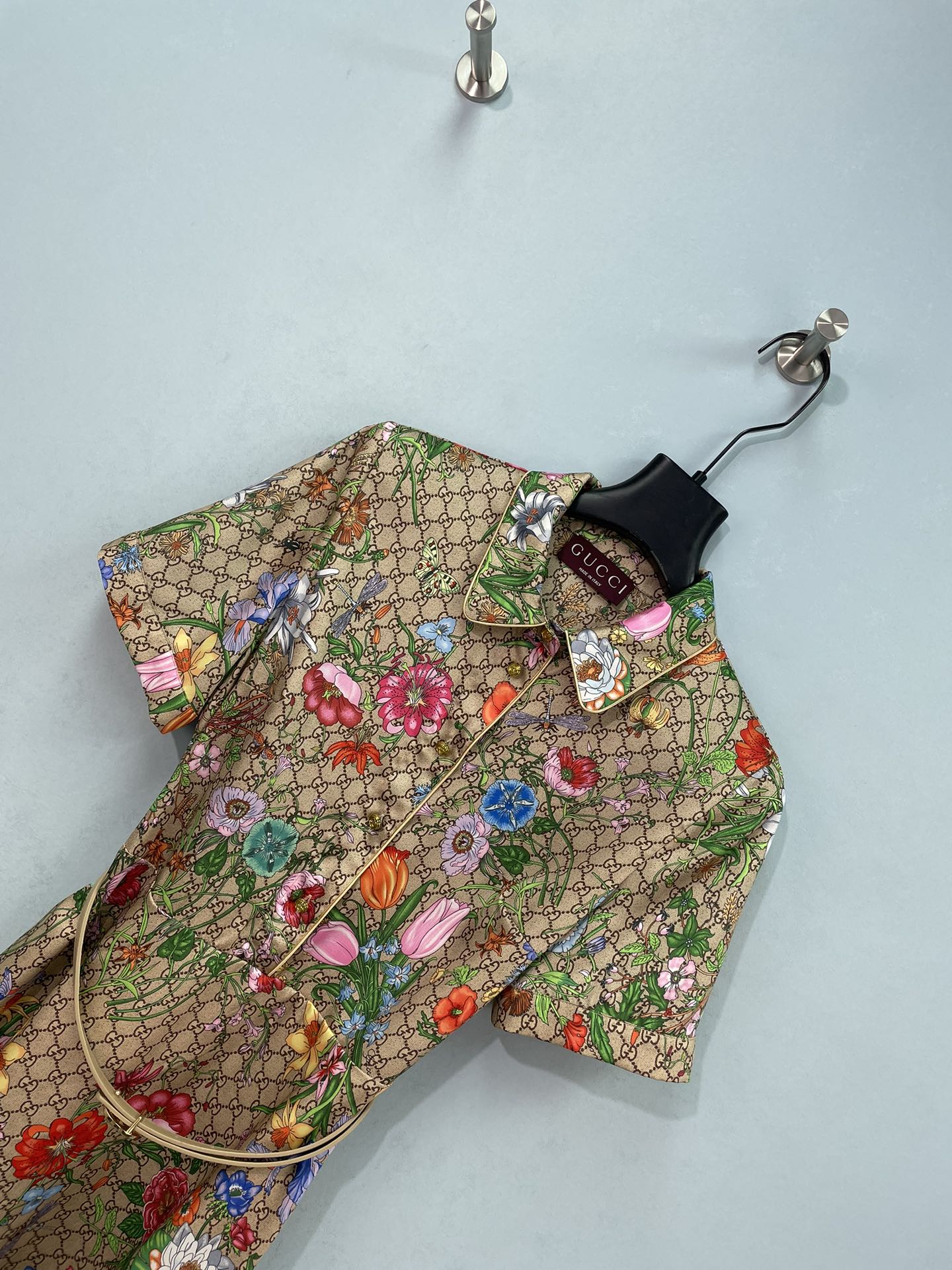 GUCCI 26S SHORT-SLEEVE SHIRT DRESS 443