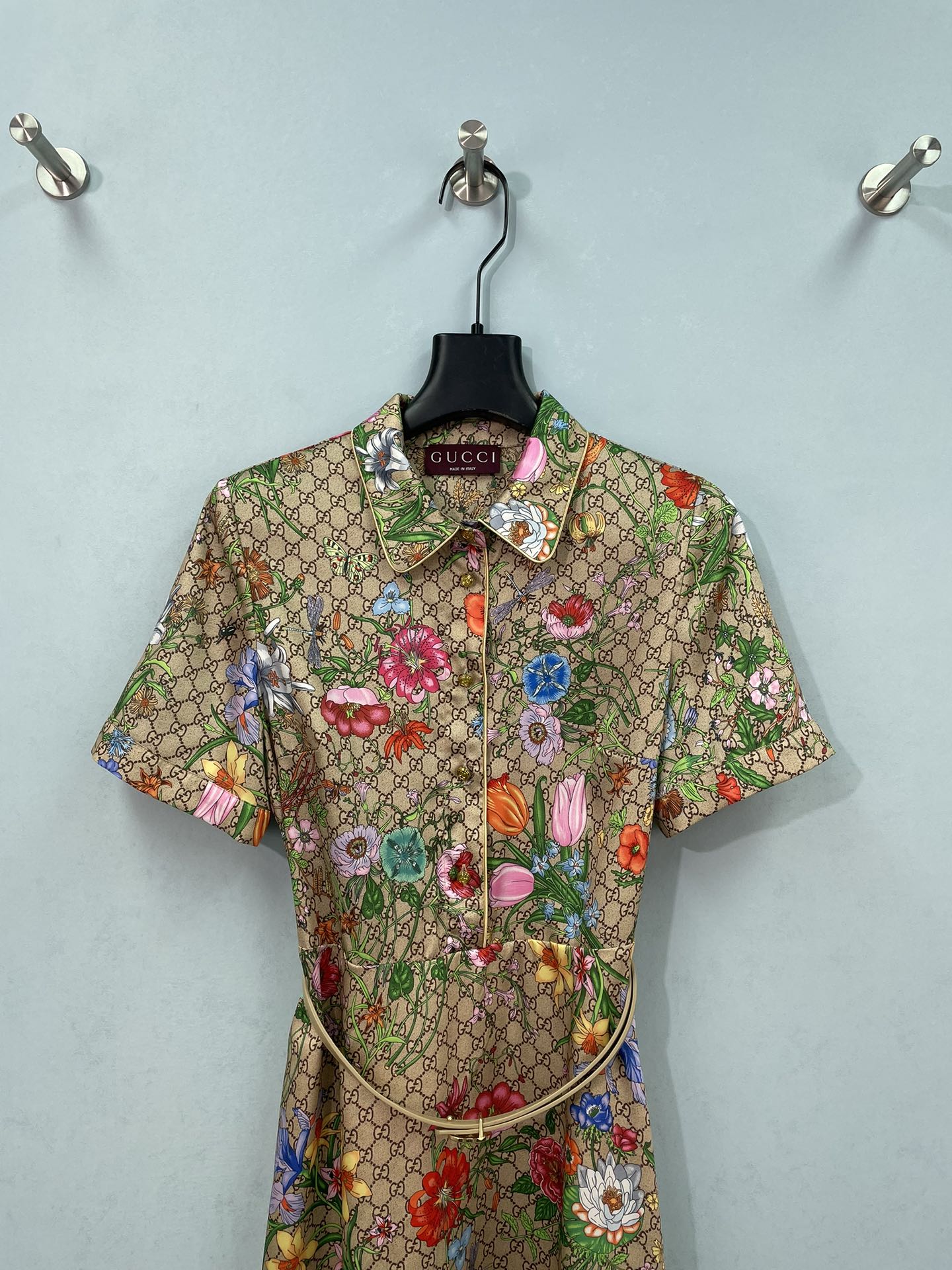 GUCCI 26S SHORT-SLEEVE SHIRT DRESS 443