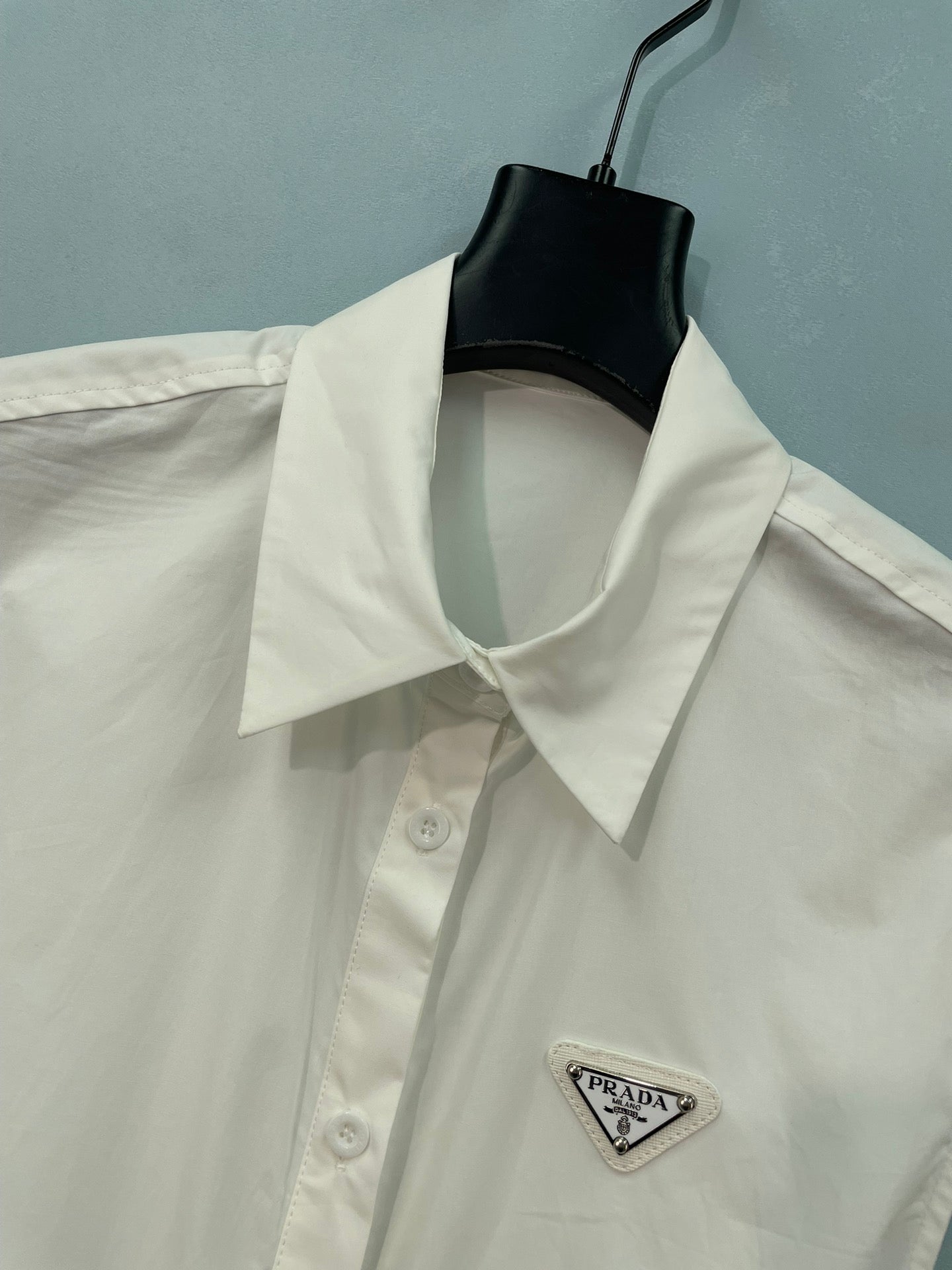 PRADA 26S SLEEVELESS SHIRT DRESS 974