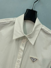PRADA 26S SLEEVELESS SHIRT DRESS 974