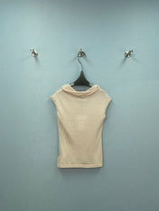 CHANEL 26S SLEEVELESS KNIT TOP 1402