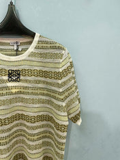 LOEWE 26S SHORT-SLEEVE KNIT T-SHIRT 572