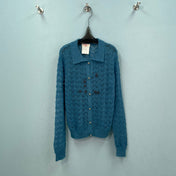 CHANEL 26S OPENWORK KNIT CARDIGAN 1601