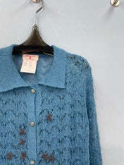 CHANEL 26S OPENWORK KNIT CARDIGAN 1601