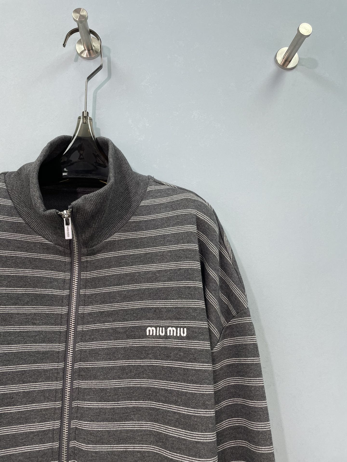 MIUMIU 26S ZIP-UP TRACK JACKET 1369