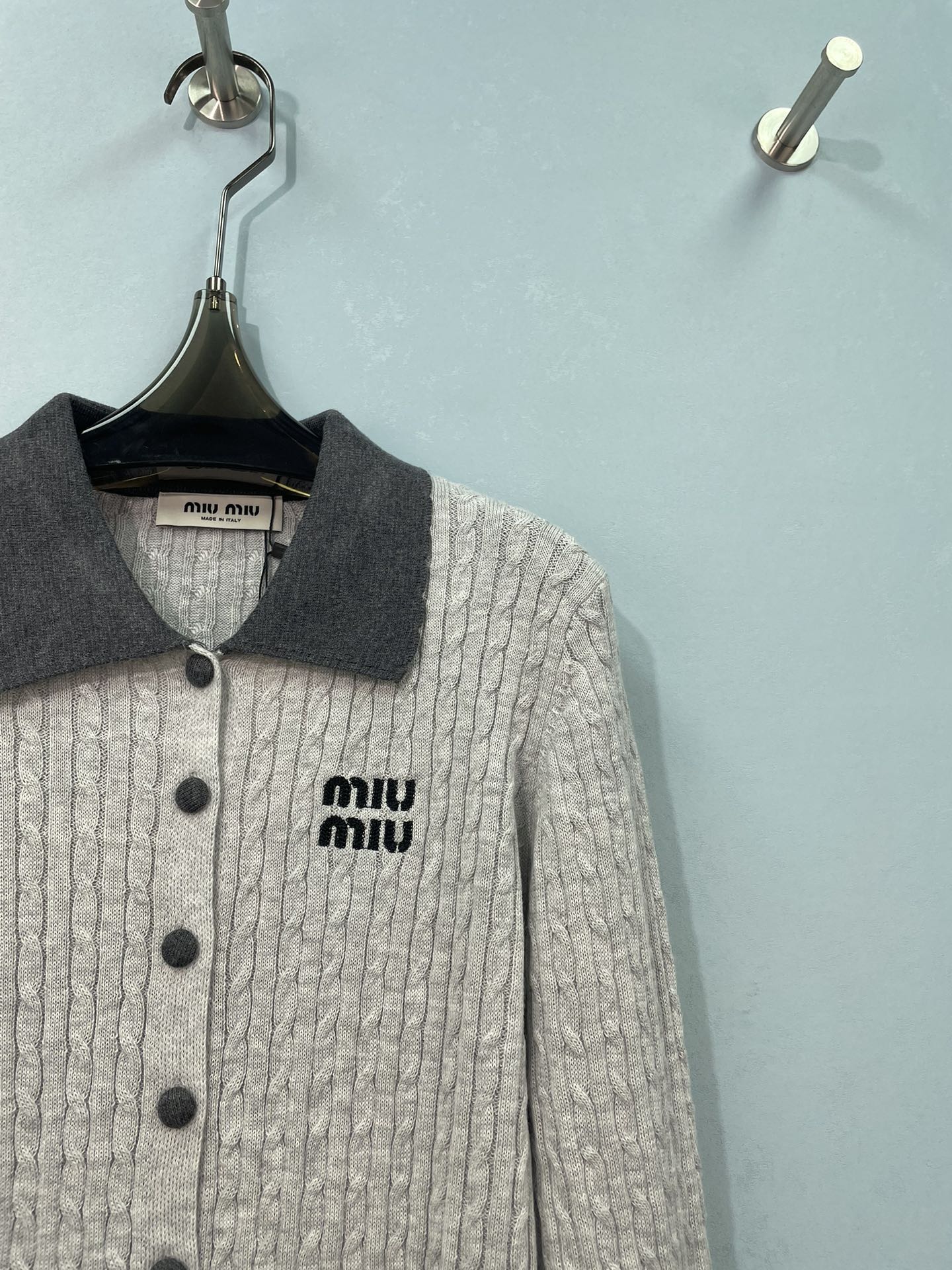 MIUMIU 26S KNIT POLO 1295