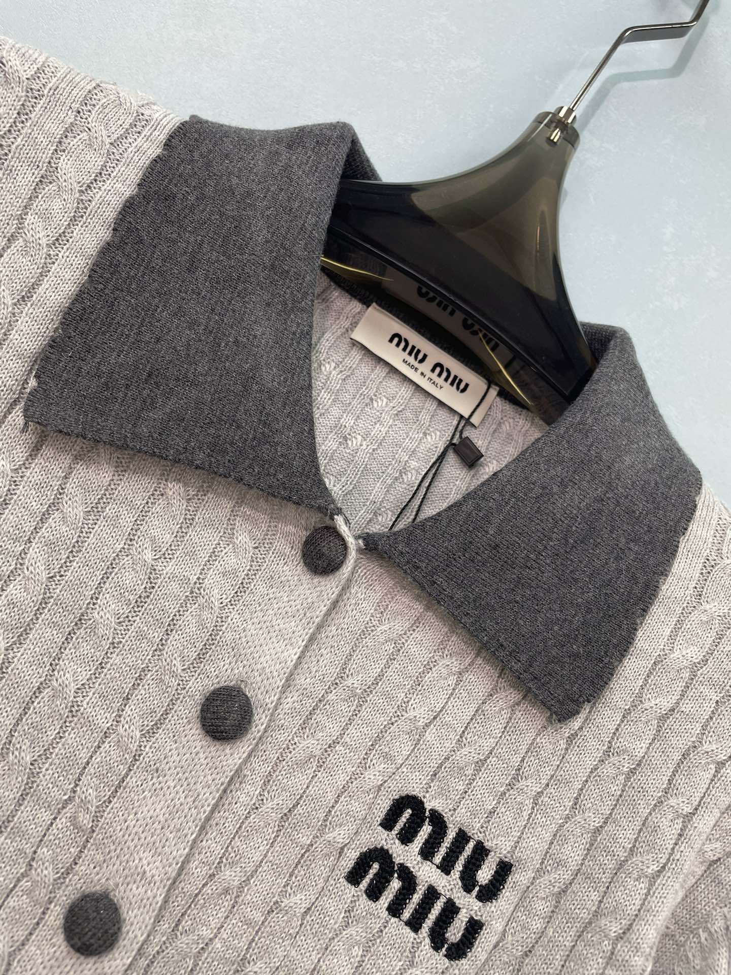MIUMIU 26S KNIT POLO 1295