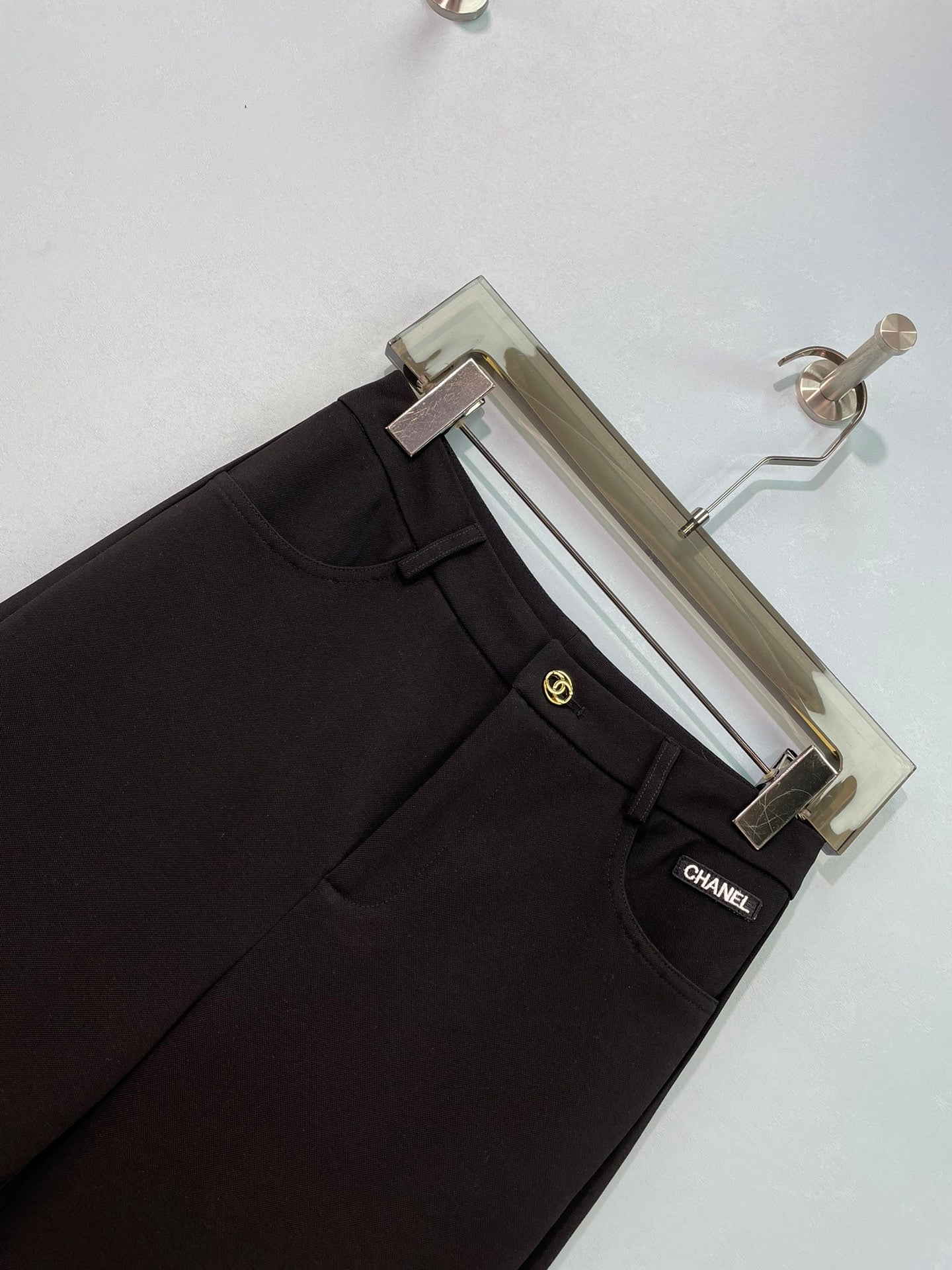 CHANEL 26S HIGH-WAIST FLARED PANTS 1706