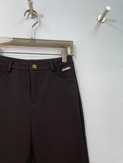 CHANEL 26S HIGH-WAIST FLARED PANTS 1706