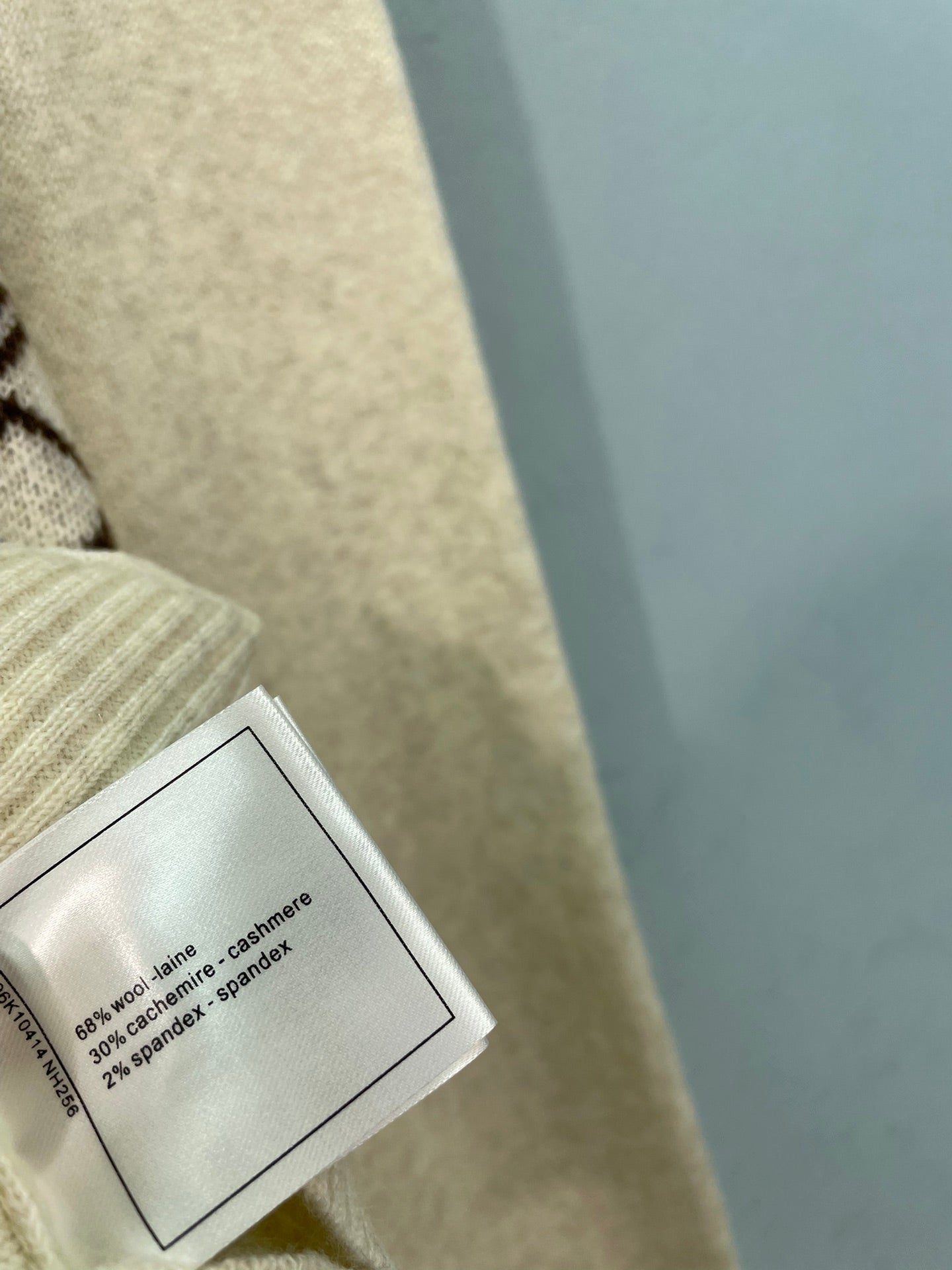 CHANEL 26S LONG-SLEEVE KNIT TOP 1708