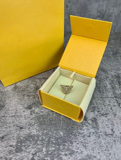 FF LOGO GOLD DIAMOND RING