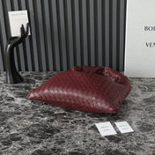 LARGE HOP 54 IN BURGUNDY LAMBSKIN