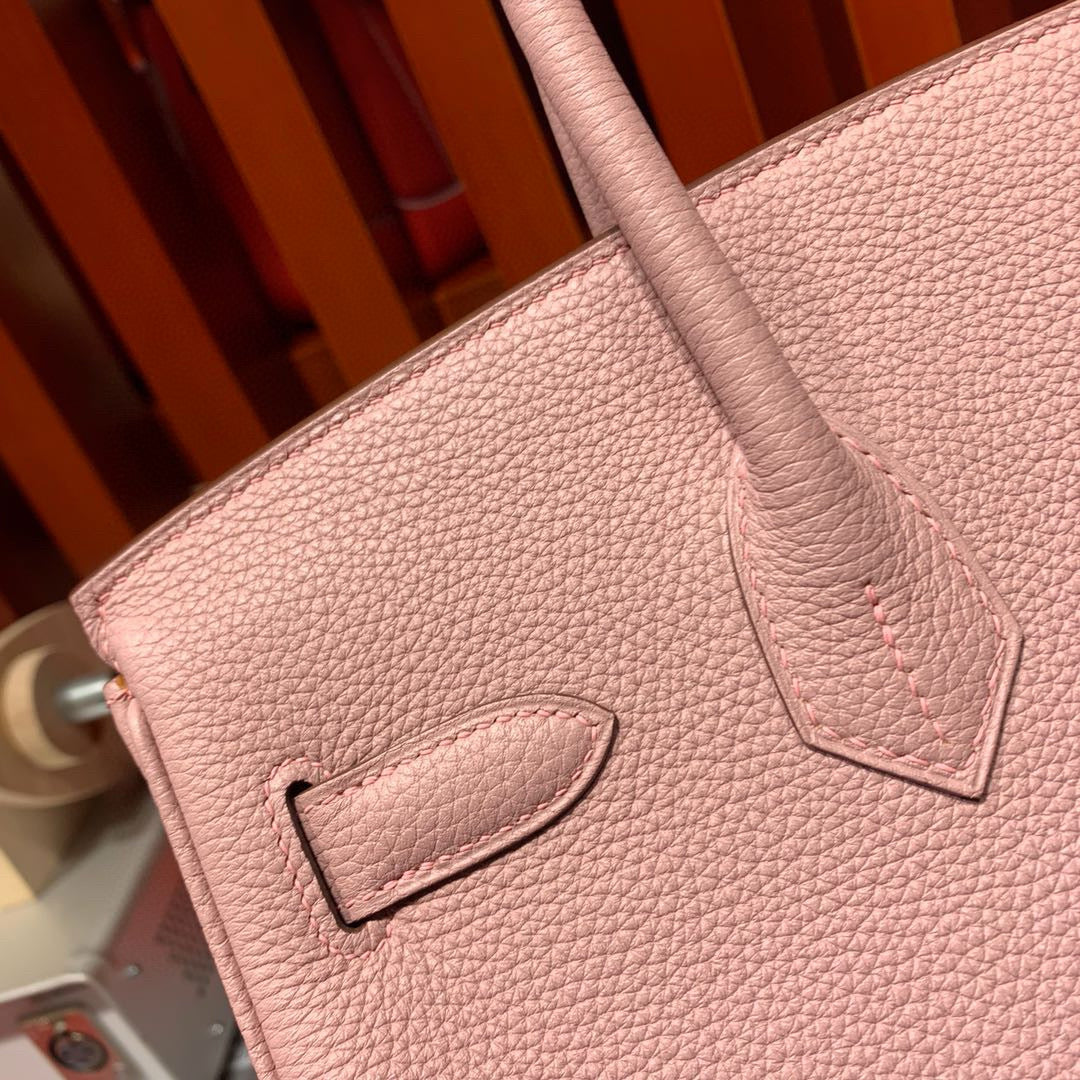 HM BIRKIN 30CM LIGHT PINK TOGO LEATHER GOLD HARDWARE