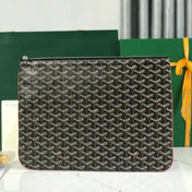 SENAT POCHETTE IN NAVY BLUE GOYARDINE CANVAS