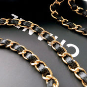 FLAP BAG 25 IN BLACK CAVIAR LEATHER GOLD HARDWARE