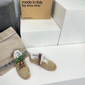 MIUxNEW 530 SNEAKER IN BROWN ECRU SUEDE