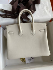 HM BIRKIN 25CM CREAM TOGO LEATHER GOLD HARDWARE