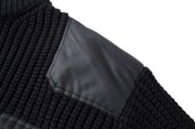 PRADA ZIP-UP IN BLACK WOOL