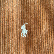 RALPH LAUREN CORDUROY DOWN JACKET IN TAN BROWN