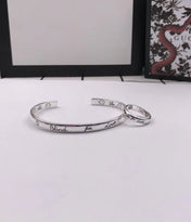 GG SILVER 'BLIND FOR LOVE' BRACELET