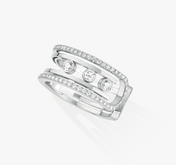 MOVE 10TH DIAMOND OPEN RING