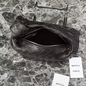 BOTTEGA VENETA 25S MINI JODIE 26 IN CHOCOLATE BROWN CALFSKIN