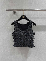 CC 25 Flower Vest Polyester Fiber