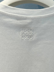 Loewe 25 Pink Bear T-shirt White Cotton