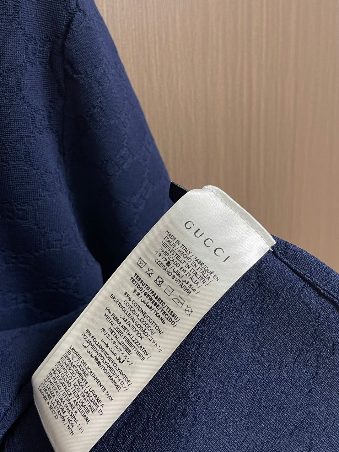 GUCCI 26S KNIT POLO SHIRT 369