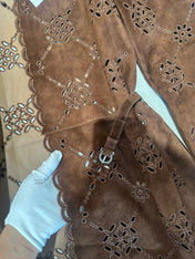 HERMES 26S SUEDE JACKET 790