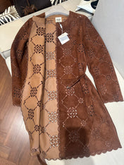 HERMES 26S SUEDE JACKET 790