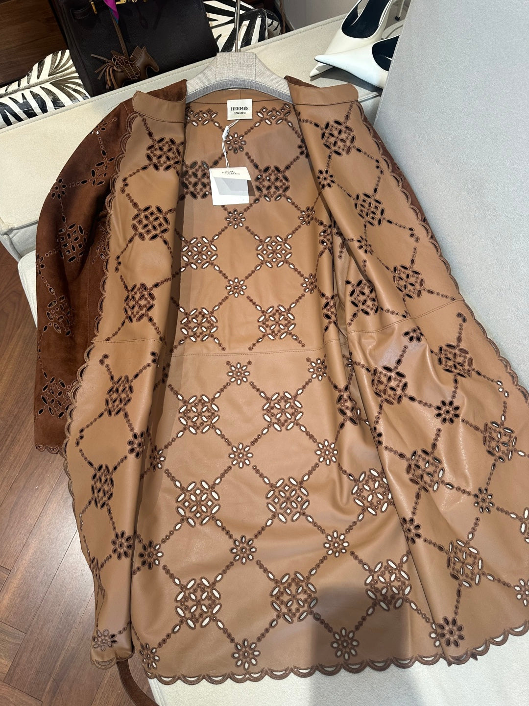HERMES 26S SUEDE JACKET 790