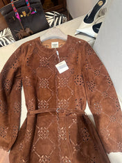 HERMES 26S SUEDE JACKET 790