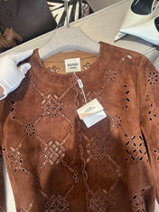 HERMES 26S SUEDE JACKET 790