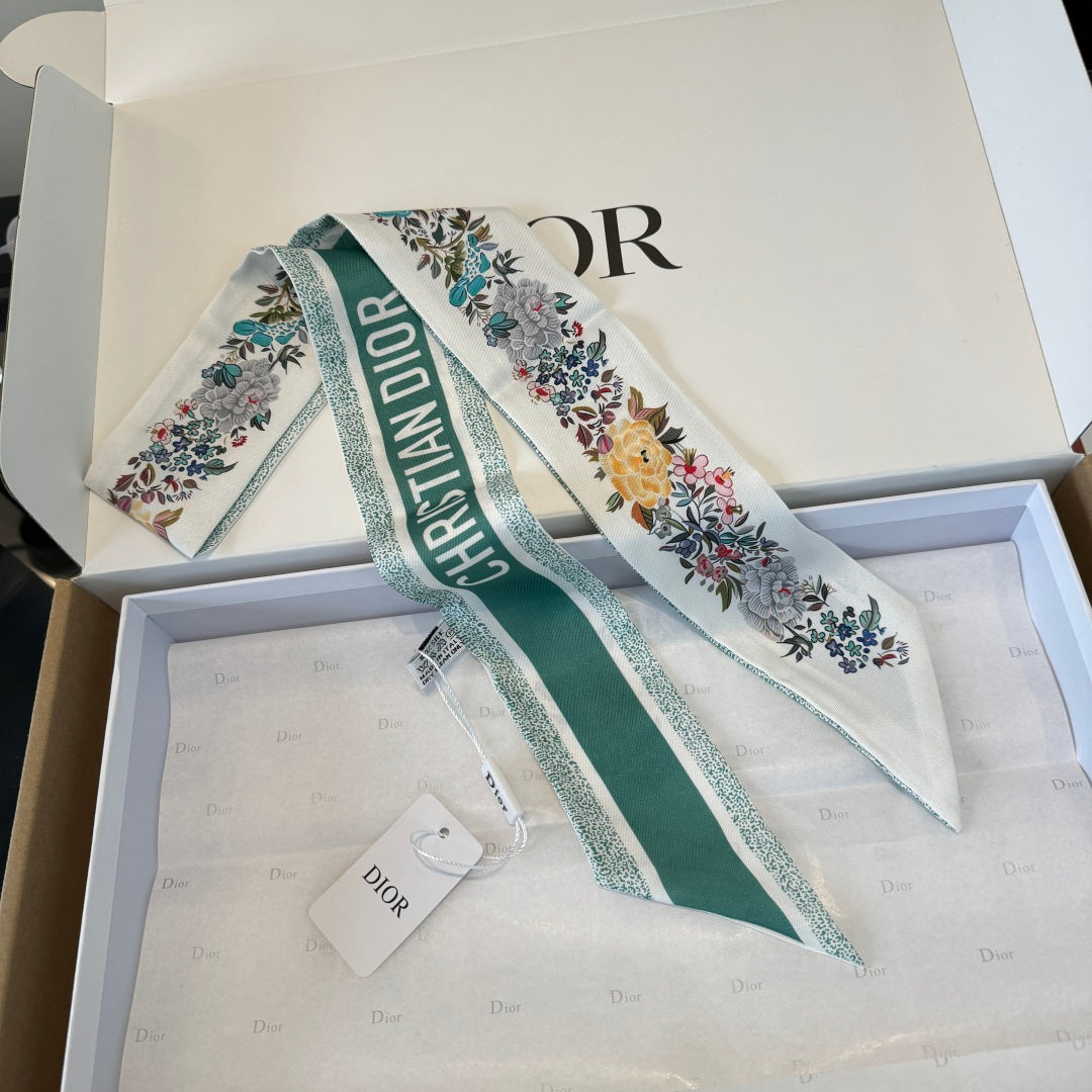 DIOR 26S SCARF 100CM IN SILK 280952