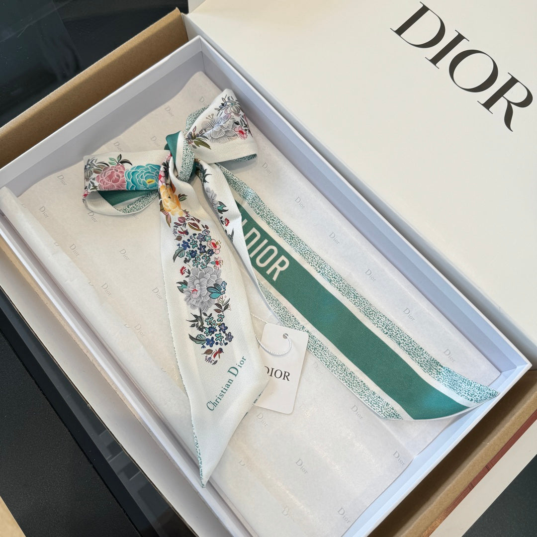 DIOR 26S SCARF 100CM IN SILK 280952