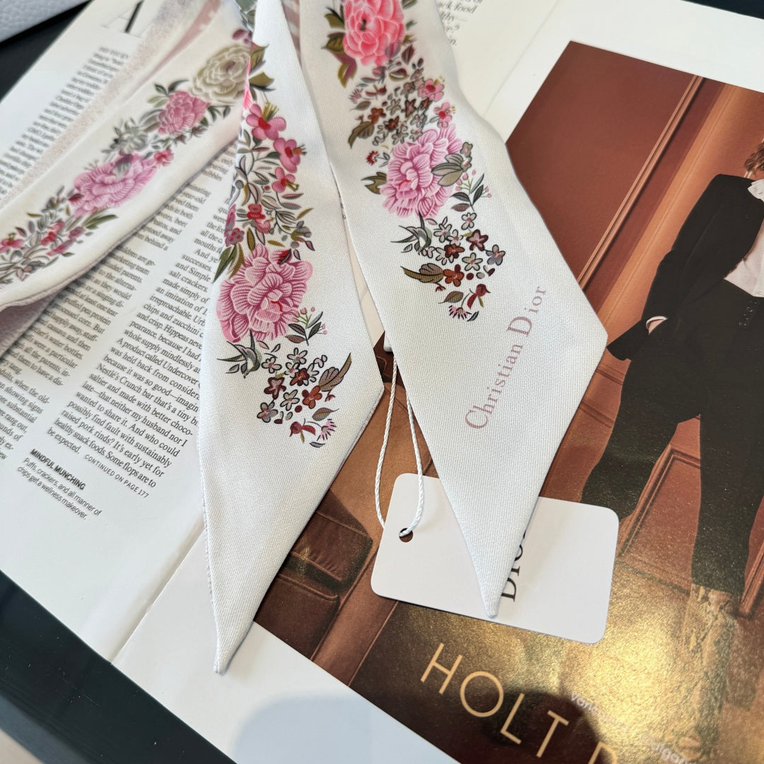DIOR 26S SCARF 100CM IN SILK 280955
