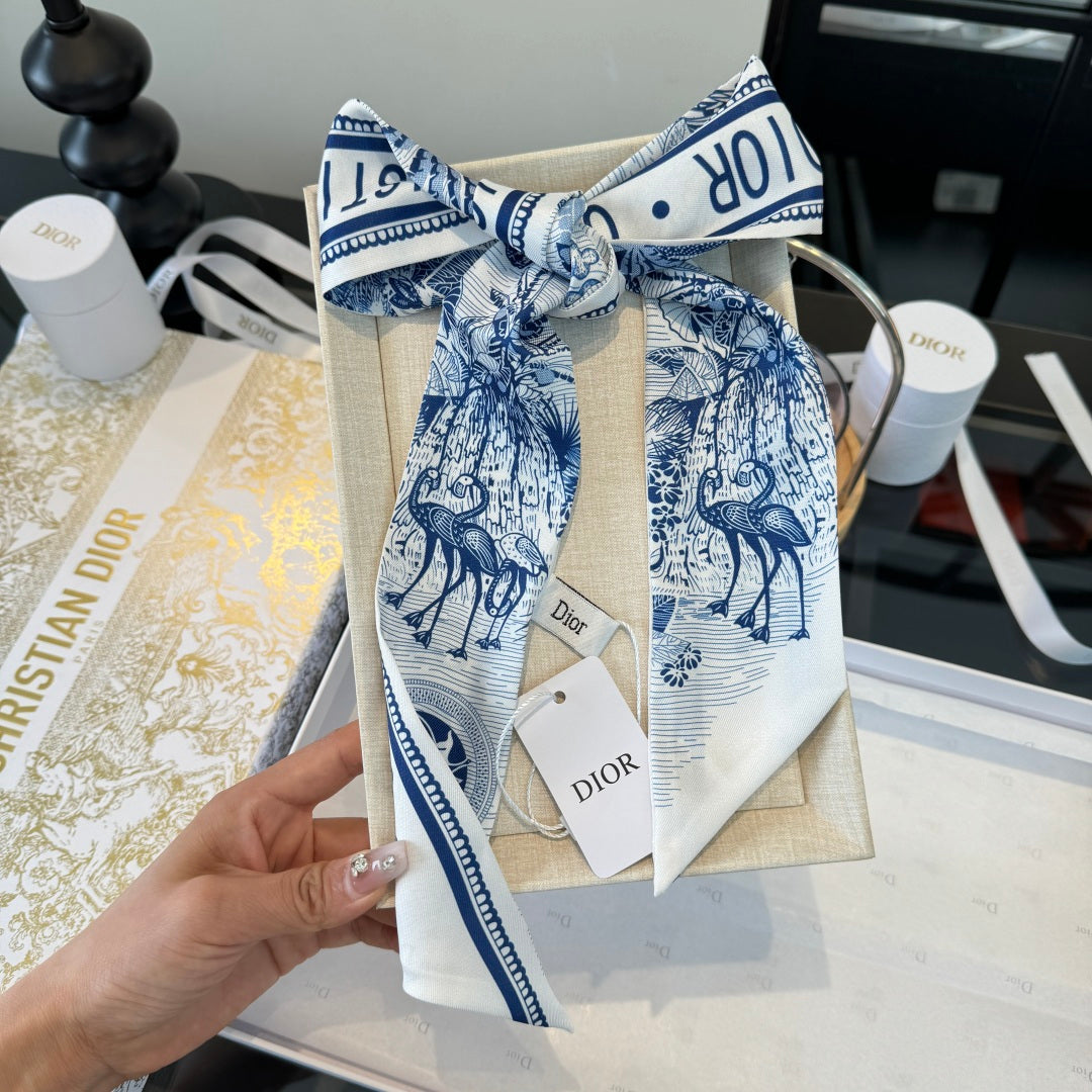 DIOR 26S SCARF 105CM IN SILK 304003