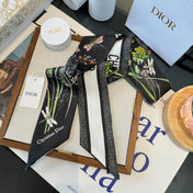 DIOR 26S SCARF 100CM IN SILK 250436
