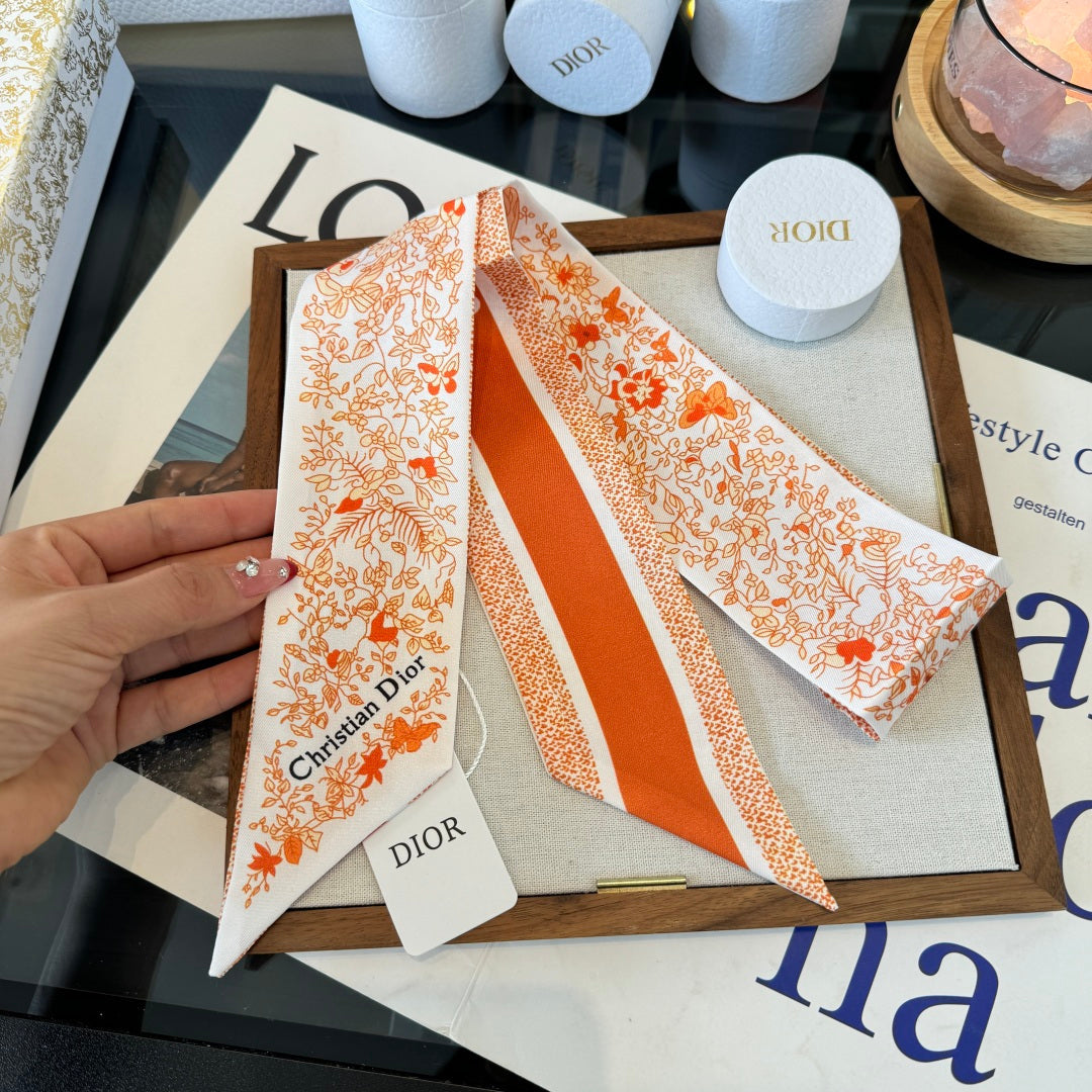 DIOR 26S SCARF 100CM IN SILK 280932