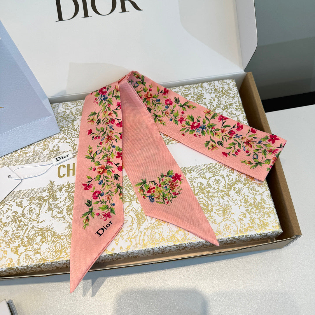 DIOR 26S SCARF 100CM IN SILK 304028
