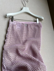 PRADA 26S MESH MIDI SKIRT STYLE 953