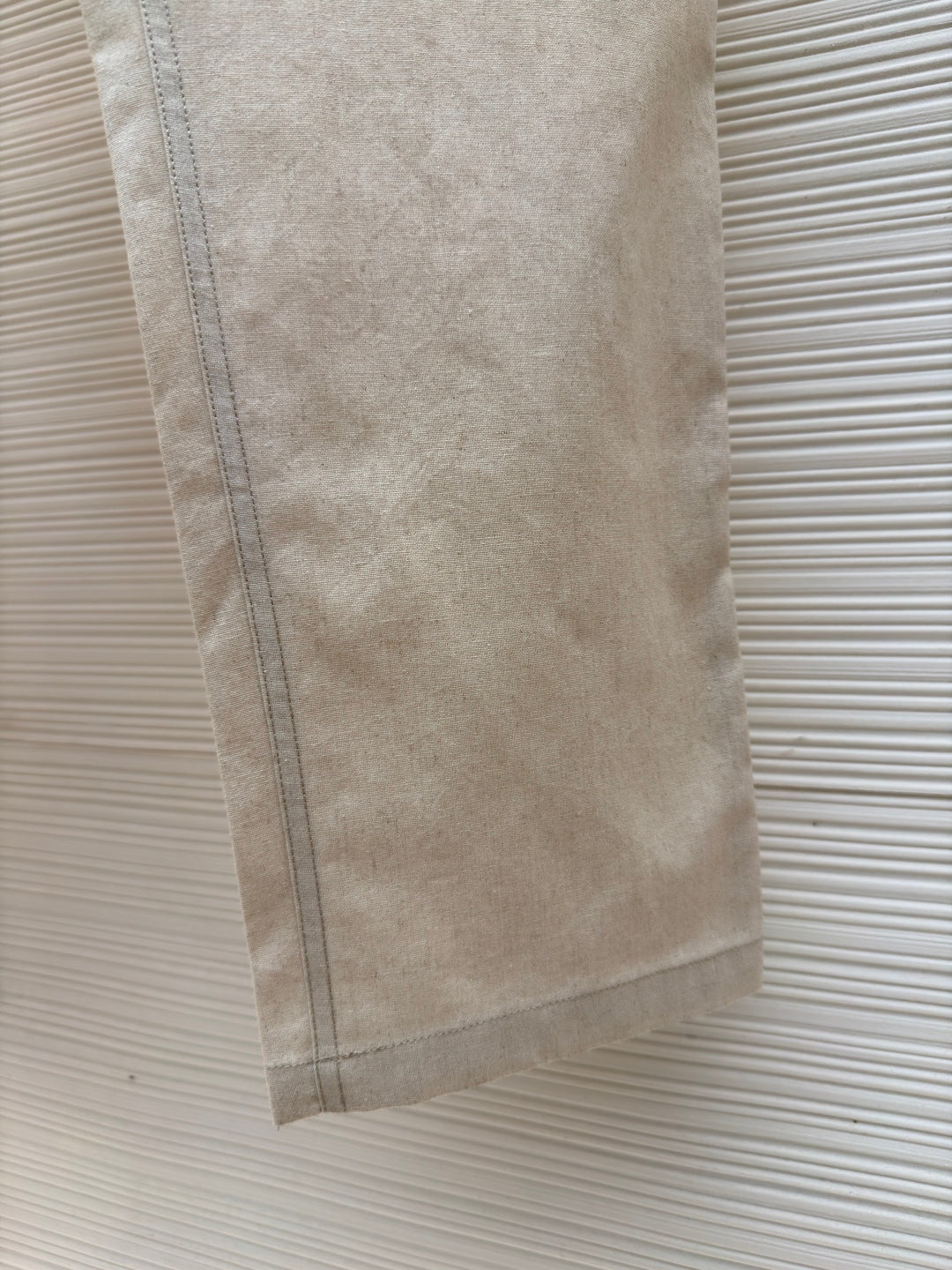 PRADA 26S LINEN COTTON TROUSERS 1015