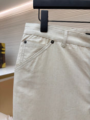 PRADA 26S LINEN COTTON TROUSERS 1015