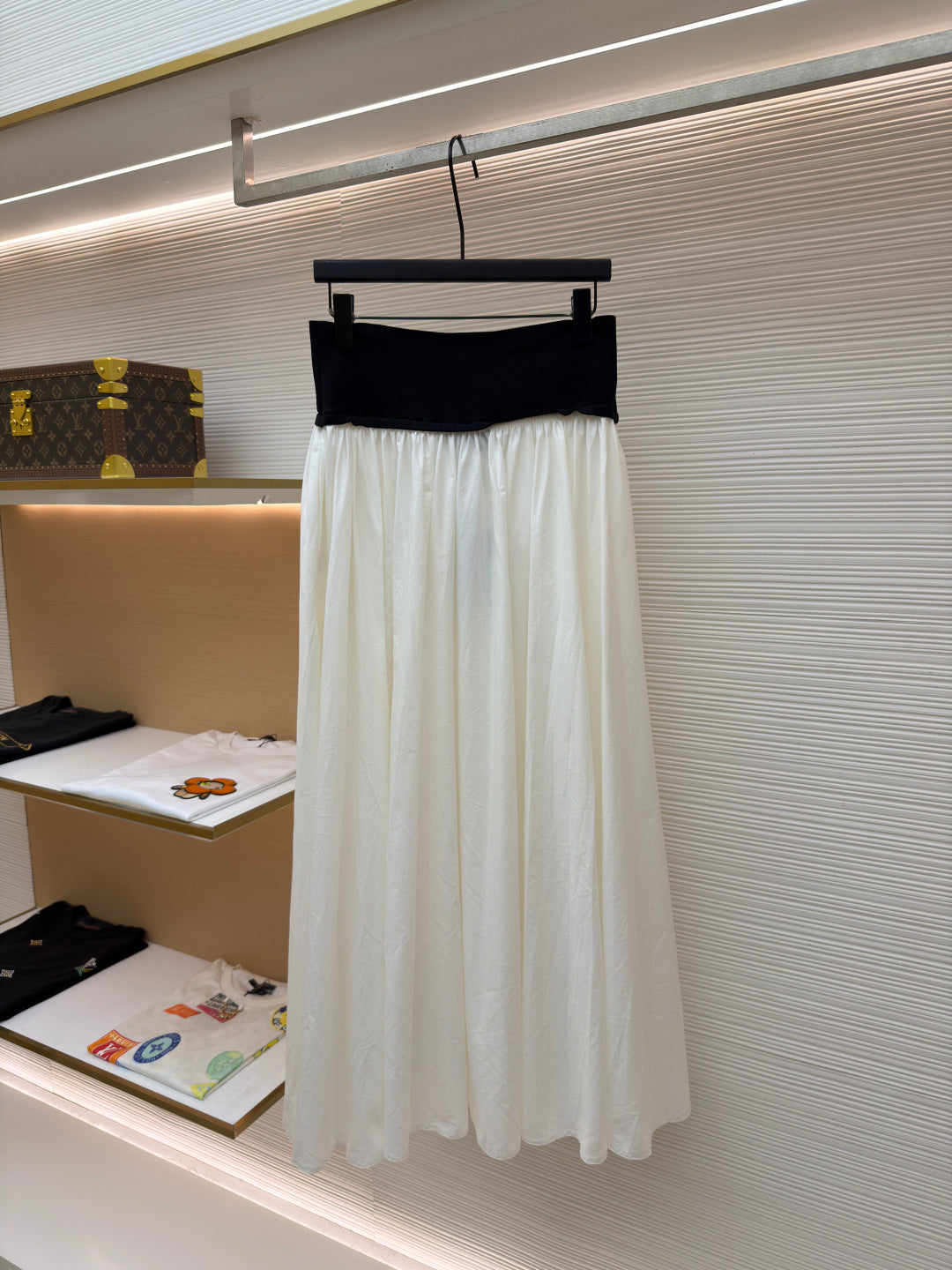 RALPH LAUREN 26S PLEATED MAXI SKIRT 430