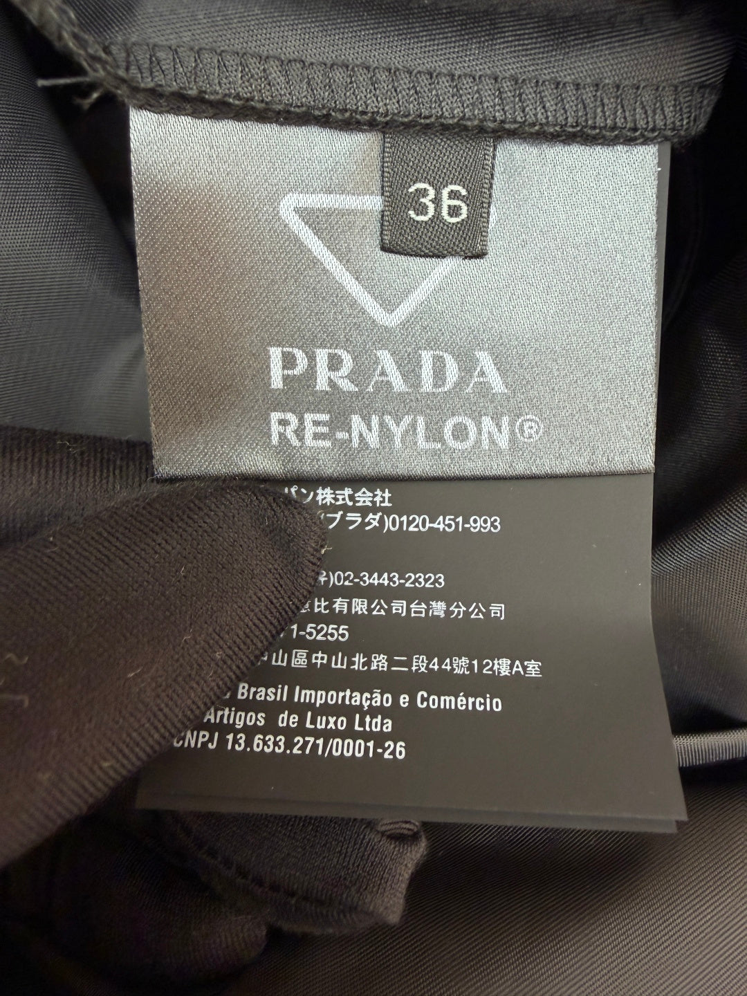 PRADA 26S RE-NYLON DRESS STYLE 926