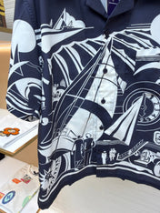 RALPH LAUREN 26S PRINTED SHORT SLEEVE SHIRT 341