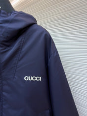 GUCCI 26S HOODED ZIP-UP JACKET 551